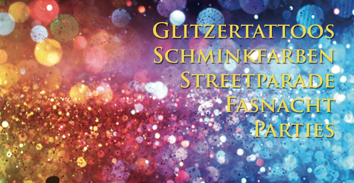 Glitter-Tattoo Sets von Grimas
