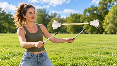 Devilsticks und Flowersticks