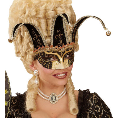 Schwarze Augenmaske Jolly