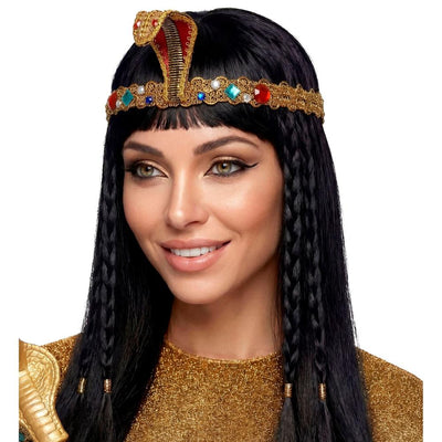 Ägypterin Stirnband mit Schlangenkopf