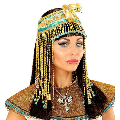 Ägypterin Kopfband mit Schlangenkopf