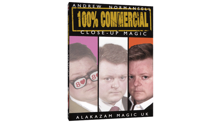 100 percent Commercial Volume 3 - Close-Up Magic by Andrew Normansell - Video Download Alakazam Magic bei Deinparadies.ch