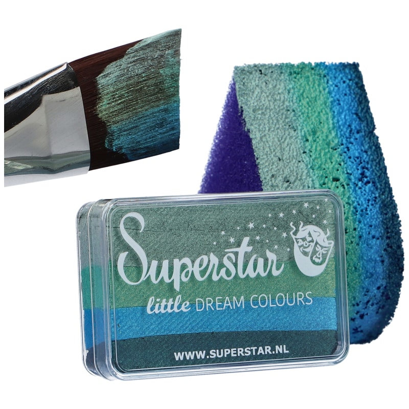 Split-Cake Makeup | Little Ocean
