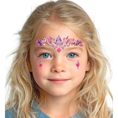 Glitzersteine fürs Gesicht | Prinzessin