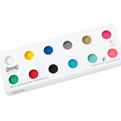 Paleta de maquillaje de agua 12a