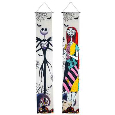 2 Skeleton Characters Banner-Carnival Toys-Deinparadies.ch