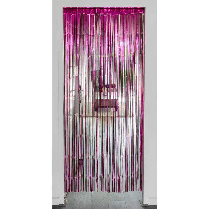 Lametta Vorhang | Party Curtain | fuchsia