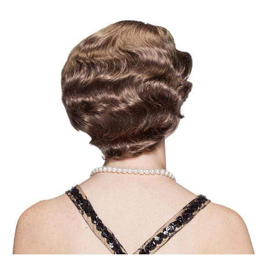 20's Perücke Damen braun Orlob bei Deinparadies.ch