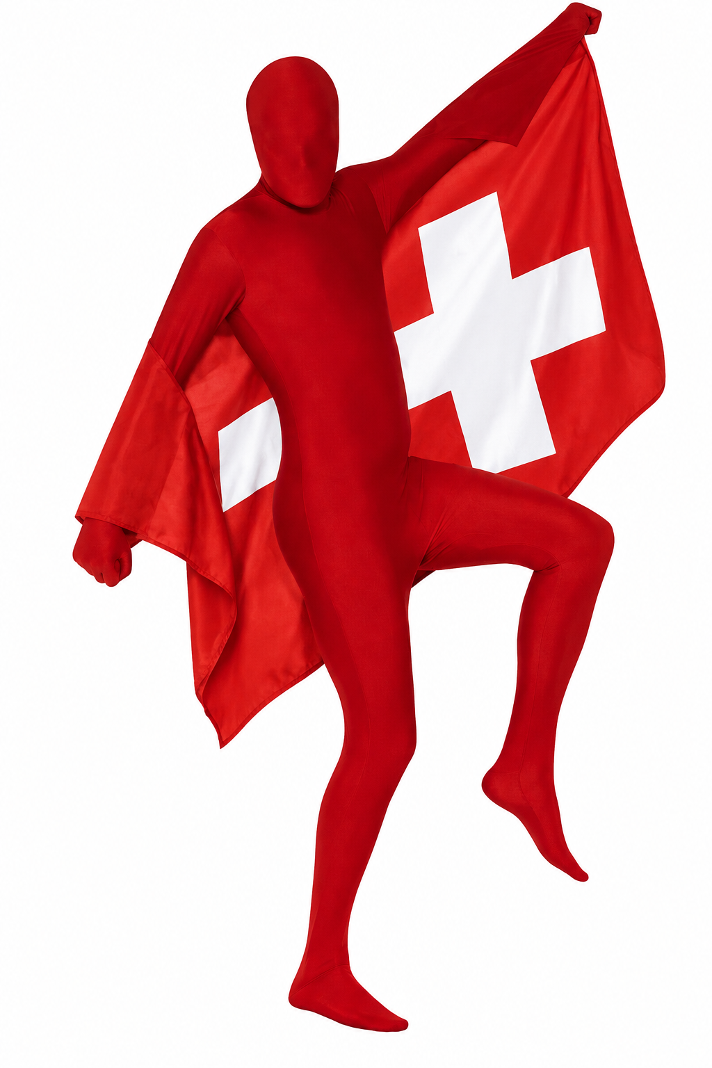 Second Skin Ganzkörperanzug | Rot