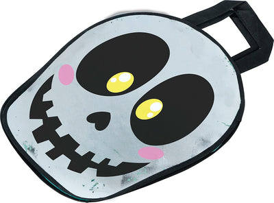 Tasche mit lachendem Halloween Totenkopf