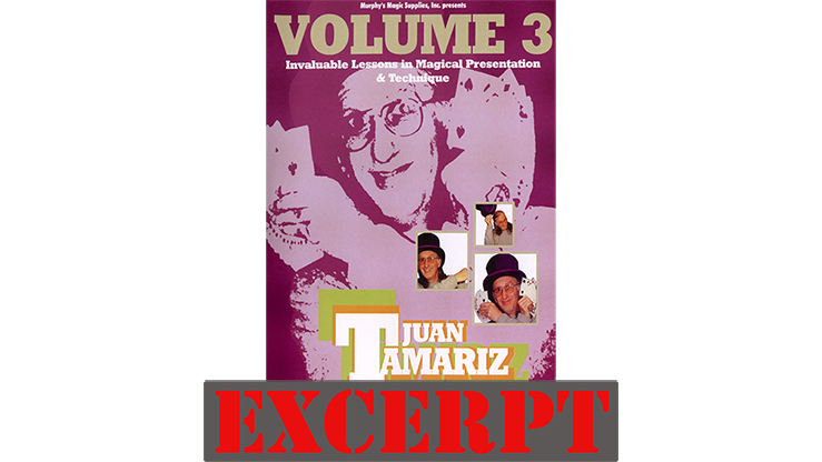 4 Aces - Video Download (Excerpt of Lessons in Magic Volume 3) by Juan Tamariz Murphy's Magic bei Deinparadies.ch
