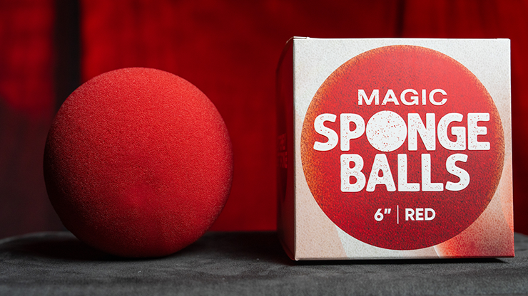 50 Magic Sponge Balls Grossmenge | rot-Murphy's Magic-Deinparadies.ch
