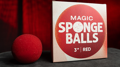50 Magic Sponge Balls Grossmenge | rot-Murphy's Magic-Deinparadies.ch