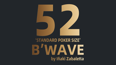 52 B'Wave (Poker Size) | Iñaki Zabaletta-Inaki Zabaletta-Deinparadies.ch