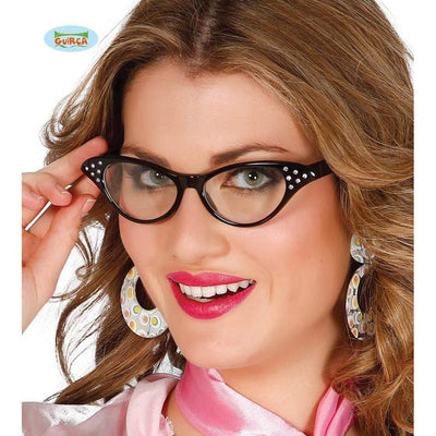 60`s Brille schwarz Guirca bei Deinparadies.ch
