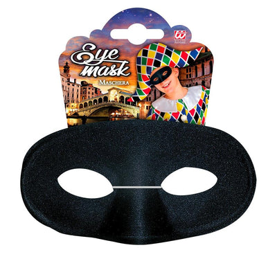 Schwarze Augenmaske