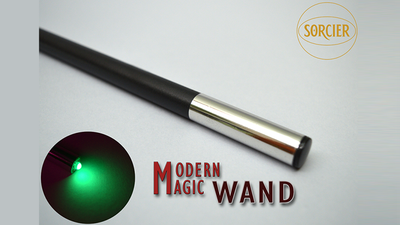 Modern Light Wand GREEN | Sorcier Magic