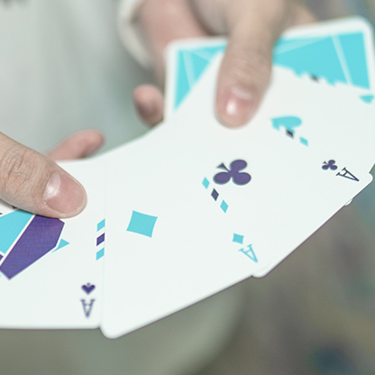 Flexible Gradients Blue Playing Cards | TCC