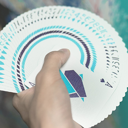 Flexible Gradients Blue Playing Cards | TCC