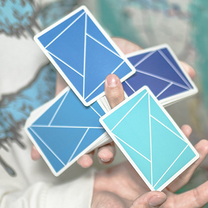 Flexible Gradients Blue Playing Cards | TCC