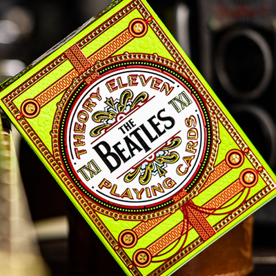 Beatles Baraja de Cartas verde