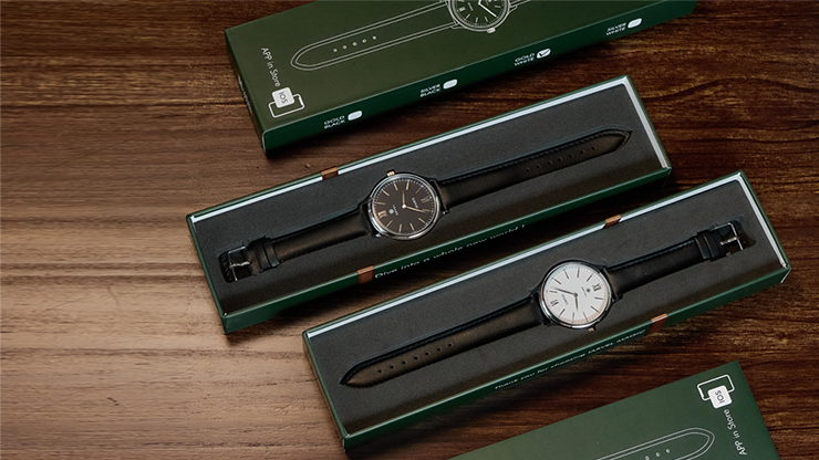 IARVEL WATCH (Silver Watchcase Black Dial) | Iarvel Magic and Bluether Magic