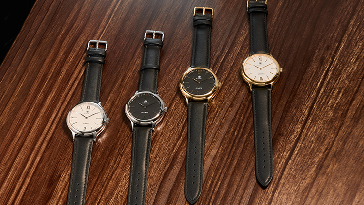 IARVEL WATCH (Gold Watchcase White Dial) | Iarvel Magic and Bluether Magic