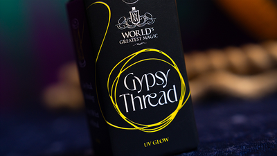 WGM UV GLOW GYPSY THREAD YELLOW REFILL SPOOL | Murphy's Magic