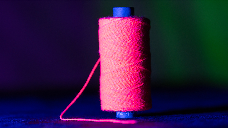 WGM UV GLOW GYPSY THREAD PINK REFILL SPOOL | Murphy's Magic