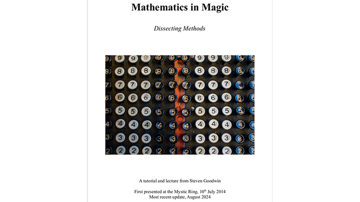 The Maths in Magic | Steven Goodwin - Ebook