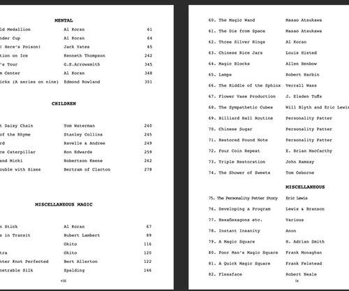 Personal Magic, The Secret Books of Eric Lewis, Vol.3