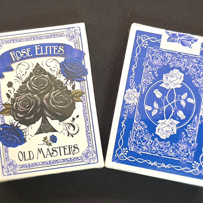 Rose Elites - Old Masters (Blue) Marked Deck Playing Cards