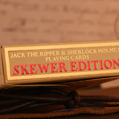 Jack the Ripper & Sherlock Holmes (Skewer Edition) Playing Cards