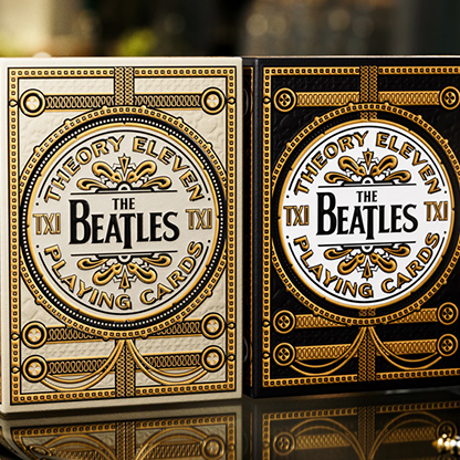 The Beatles Special Edition (Black) Playing Cards | theory11