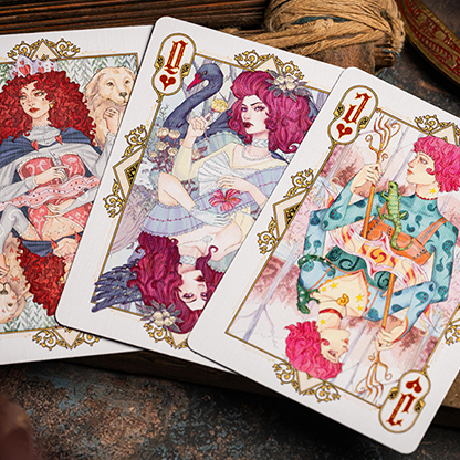 Witches Playing Cards