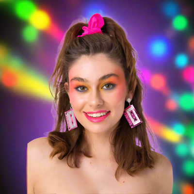 80's Kassetten Ohrringe-Wicked-Deinparadies.ch