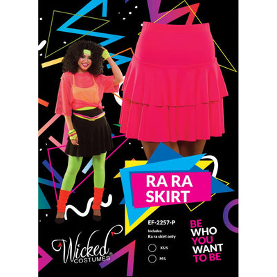 80's Ra Ra Skirt Tutu neonpink-Wicked-Deinparadies.ch