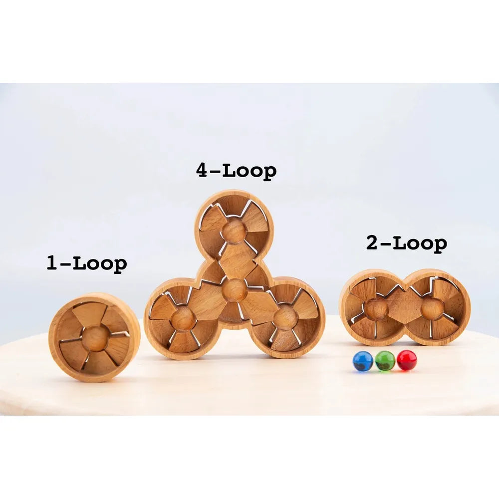 ALGOLOOP | Yosuke Ikeda | 3er-Geschenkset Holz