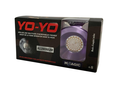 Aluminium Yoyo Pro | violet, gold-Megagic-Deinparadies.ch