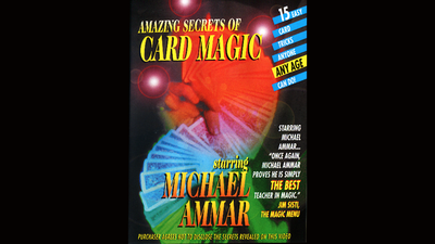 Amazing Secrets of Card Magic | Michael Ammar - Video Download-Murphy's MISC-Deinparadies.ch