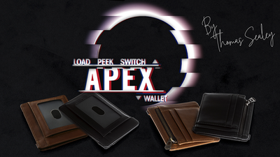 Apex Wallet Brown (Gimmick and Online instructions) by Thomas Sealey Saturn Magic bei Deinparadies.ch