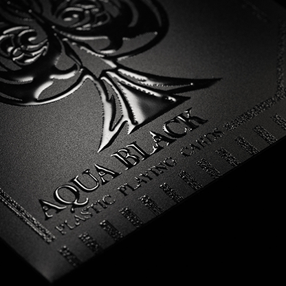 Aqua Black Invisible Playing Cards | MPC-MPC-Deinparadies.ch