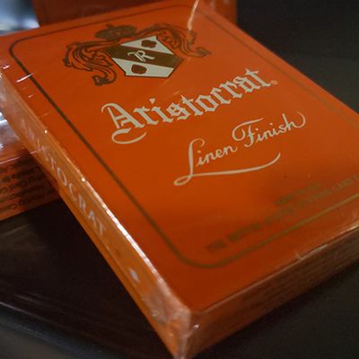Aristocrat 727 Pokerkarten Orange-Gamblers Warehouse-Deinparadies.ch