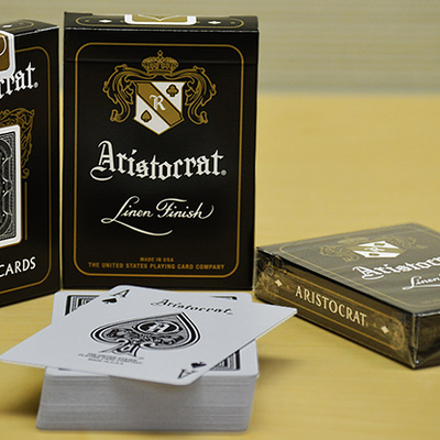 Aristocrat 727 Pokerkarten Schwarz-Gamblers Warehouse-Deinparadies.ch