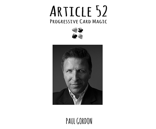 Article 52 by Paul Gordon Paul Gordon bei Deinparadies.ch