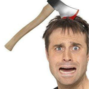 Axt in Kopf Gag Smiffys bei Deinparadies.ch