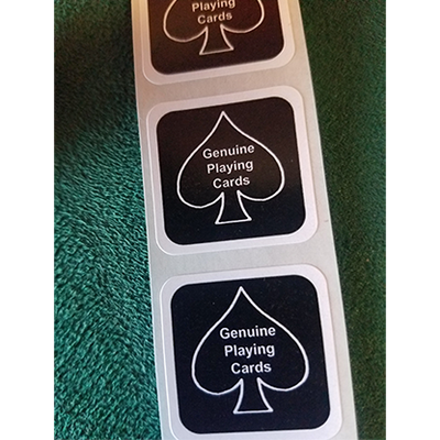 BLACK New Deck Stickers (100 SEALS) Magic Apple bei Deinparadies.ch