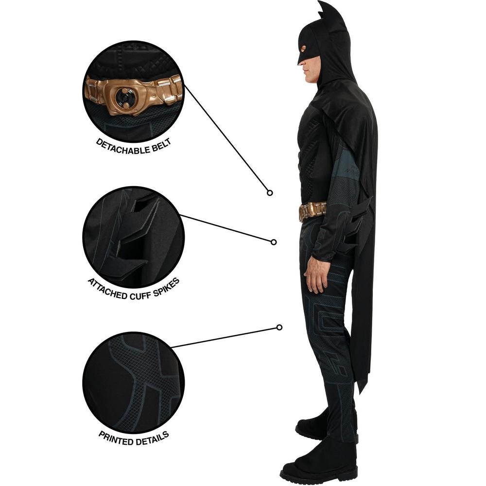 Batman Deluxe Kostüm Erwachsene-Rubies-Deinparadies.ch