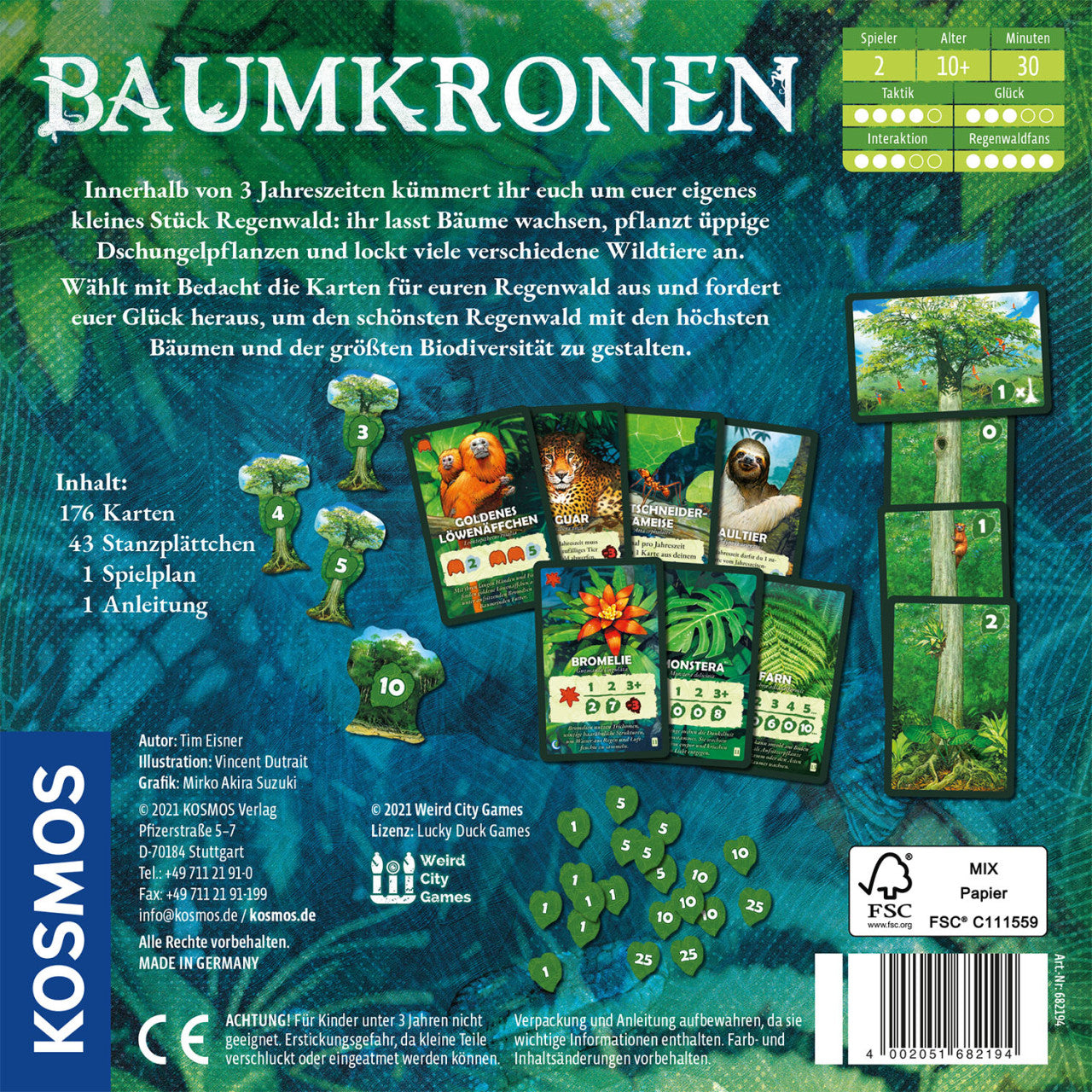 Baumkronen | Unter den Wipfeln des Regenwalds-Kosmos-Deinparadies.ch