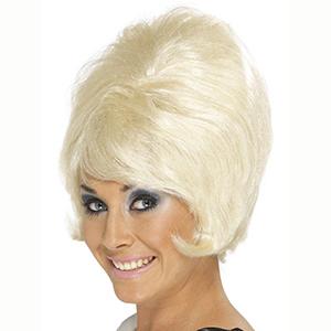 Beehive Wig Blonde 60s Smiffys bei Deinparadies.ch